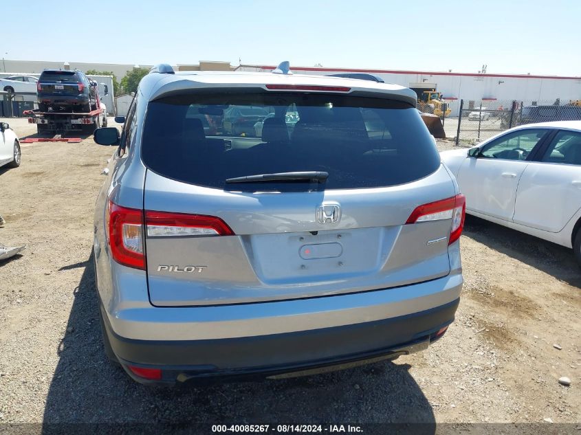 2022 Honda Pilot Se VIN: 5FNYF5H25NB005546 Lot: 40085267