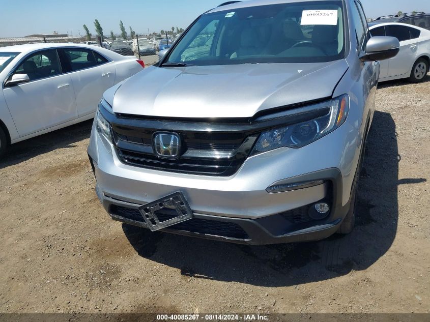 2022 Honda Pilot Se VIN: 5FNYF5H25NB005546 Lot: 40085267