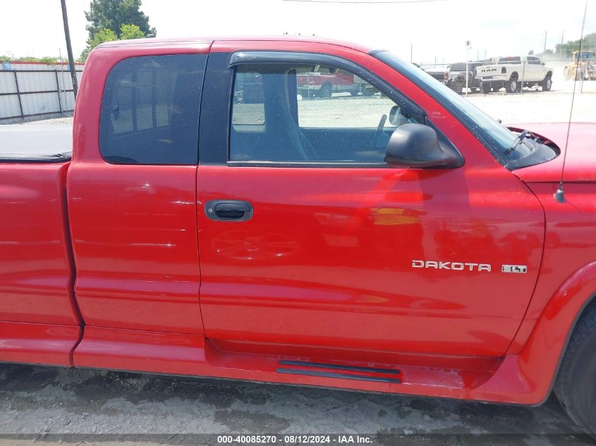 2001 Dodge Dakota Slt/Sport VIN: 1B7GL22X31S165364 Lot: 40085270