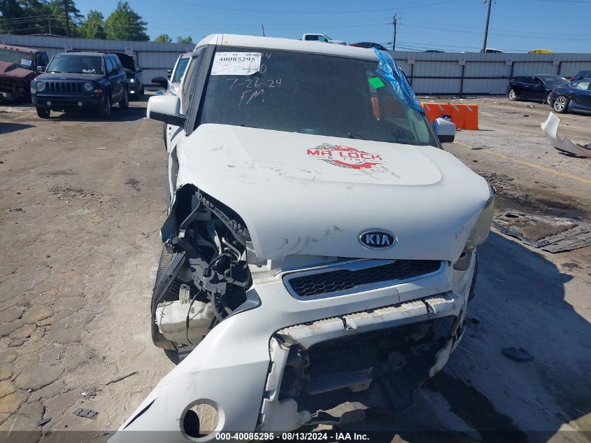 2011 Kia Soul + VIN: KNDJT2A21B7262174 Lot: 40085295