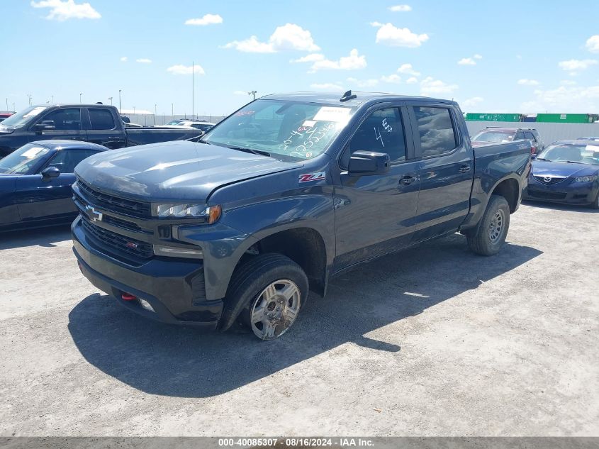 2021 Chevrolet Silverado 1500 4Wd Short Bed Lt Trail Boss VIN: 1GCPYFED7MZ408616 Lot: 40085307