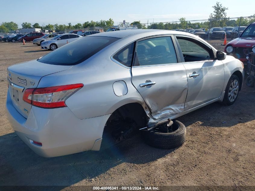 2014 Nissan Sentra S/Sv/Sr/Sl VIN: 3N1AB7APXEY310613 Lot: 40085341