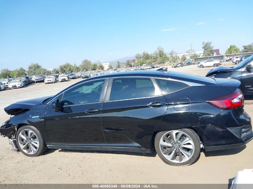 2018 Honda Clarity Plug-In Hybrid VIN: JHMZC5F18JC011628 Lot: 40085349