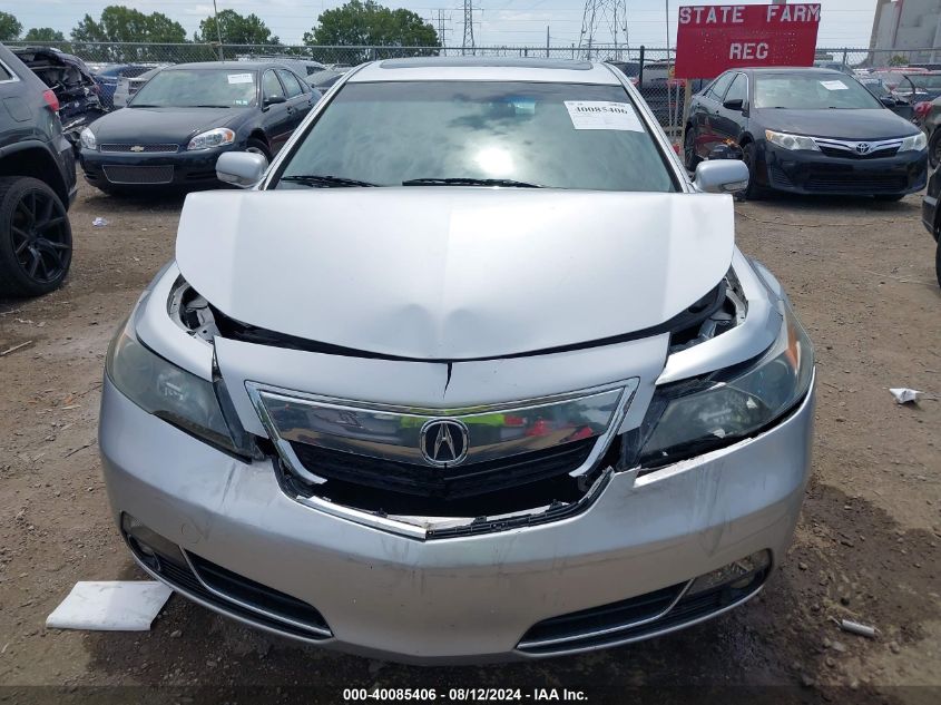 2012 Acura Tl 3.5 VIN: 19UUA8F57CA035084 Lot: 40085406