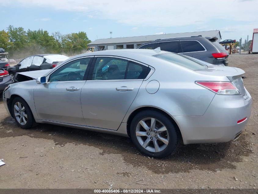 2012 Acura Tl 3.5 VIN: 19UUA8F57CA035084 Lot: 40085406