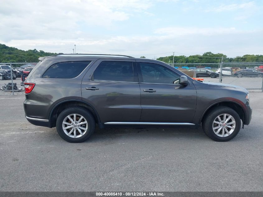 2015 Dodge Durango Sxt VIN: 1C4RDJAG2FC114392 Lot: 40085410