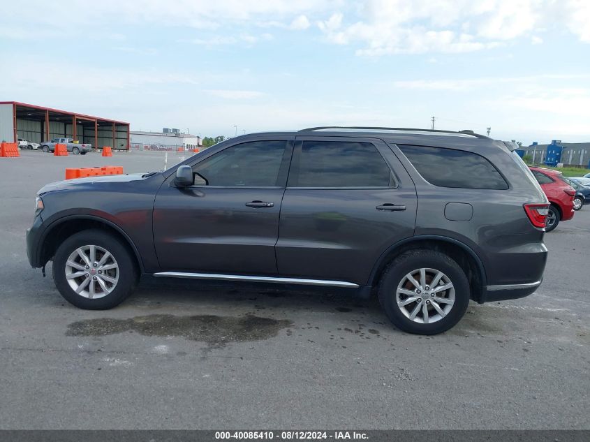 2015 Dodge Durango Sxt VIN: 1C4RDJAG2FC114392 Lot: 40085410