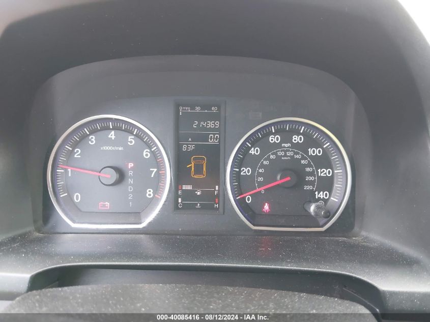 2009 Honda Cr-V Ex VIN: JHLRE38559C004196 Lot: 40085416