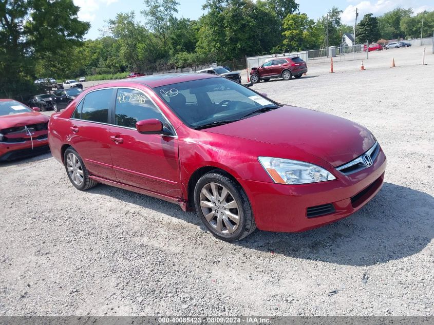 2007 Honda Accord 3.0 Ex VIN: 1HGCM66547A023679 Lot: 40085423