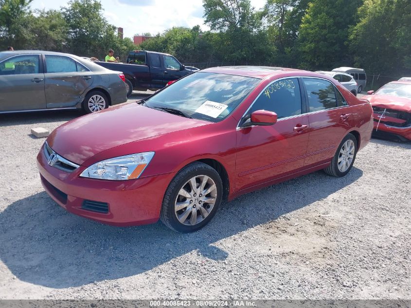 2007 Honda Accord 3.0 Ex VIN: 1HGCM66547A023679 Lot: 40085423