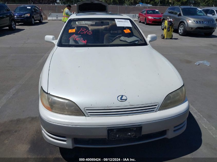 1996 Lexus Es 300 VIN: JT8BF12G7T0182063 Lot: 40085424