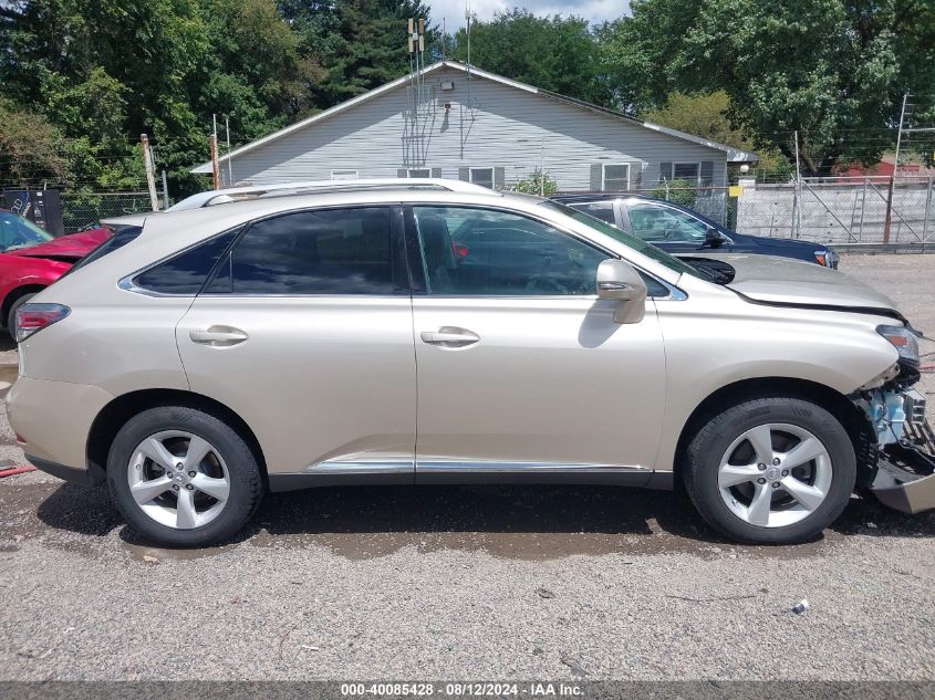 2014 Lexus Rx 350 VIN: 2T2BK1BA5EC235999 Lot: 40085428