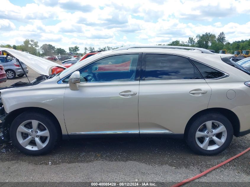 2014 Lexus Rx 350 VIN: 2T2BK1BA5EC235999 Lot: 40085428