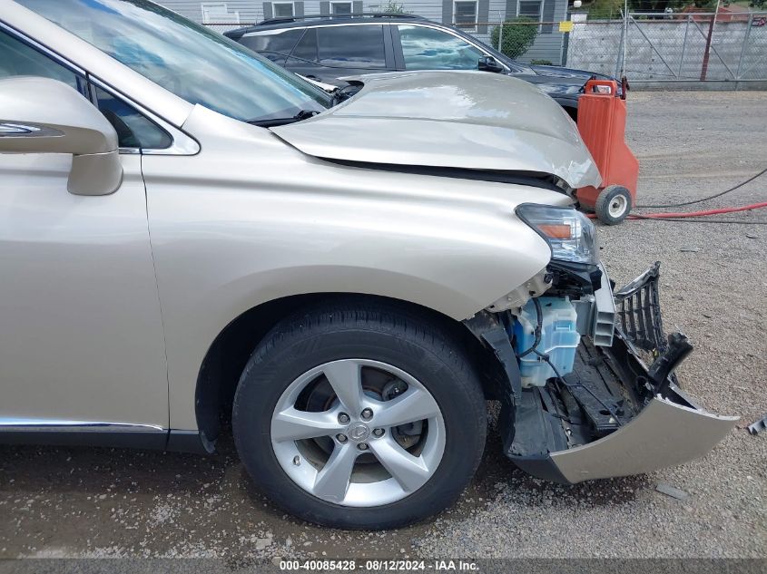 2014 Lexus Rx 350 VIN: 2T2BK1BA5EC235999 Lot: 40085428