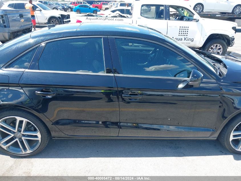 2018 Audi A3 2.0T Premium/2.0T Tech Premium VIN: WAUAUGFF7J1094738 Lot: 40085472