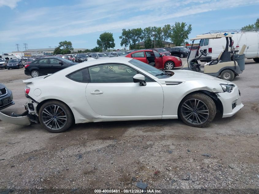 2015 Subaru Brz Limited VIN: JF1ZCAC10F8601448 Lot: 40085481