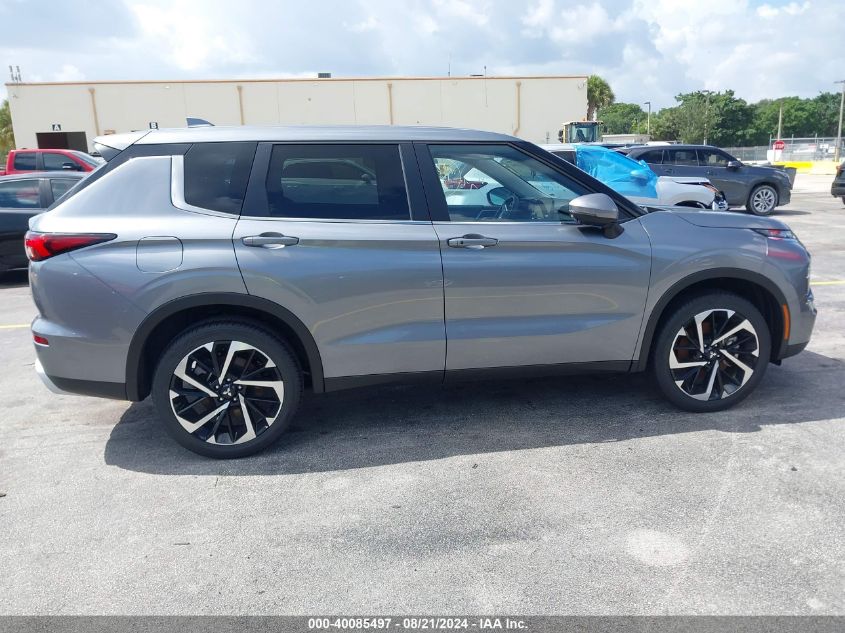 2024 Mitsubishi Outlander Se 2.5 2Wd/Se Black Edition S-Awc/Se Black Edition W/Pano Roof VIN: JA4J3VA8XRZ041574 Lot: 40085497