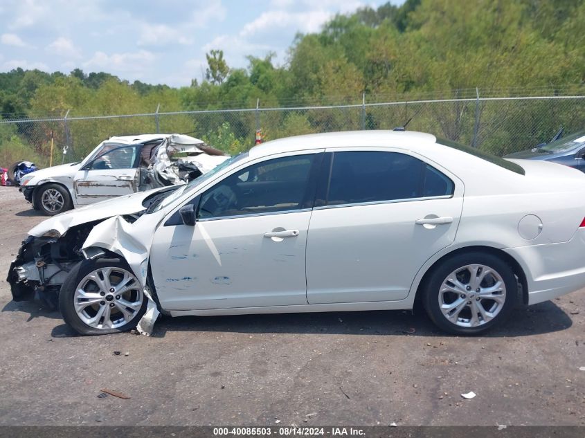 2012 Ford Fusion Se VIN: 3FAHP0HA7CR305713 Lot: 40085503