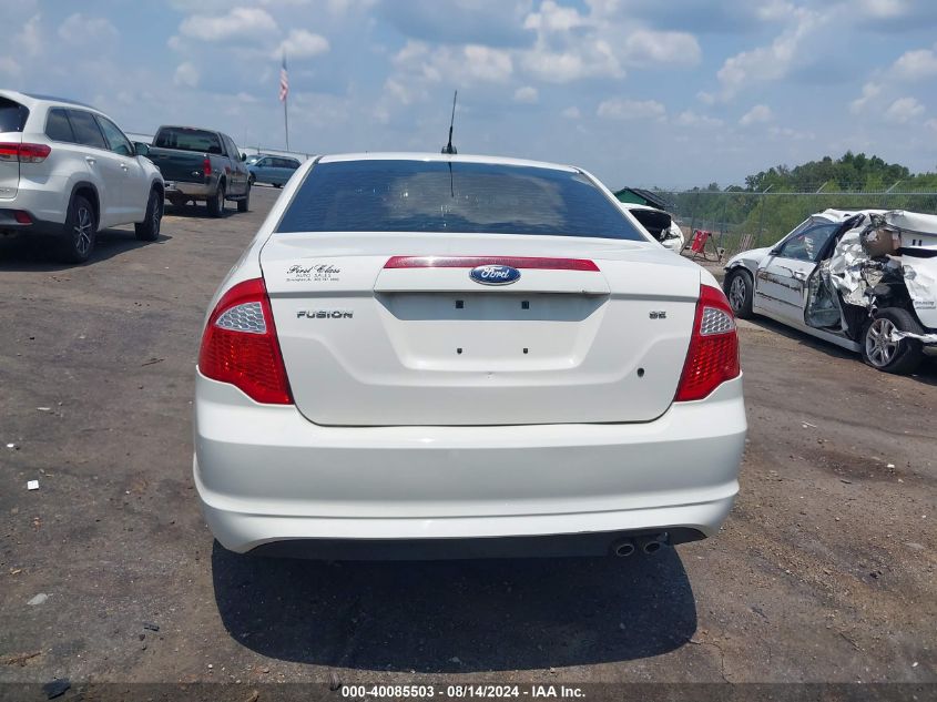 2012 Ford Fusion Se VIN: 3FAHP0HA7CR305713 Lot: 40085503