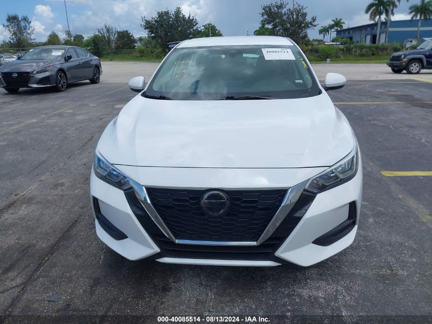 2021 Nissan Sentra Sv VIN: 3N1AB8CV3MY283335 Lot: 40085514