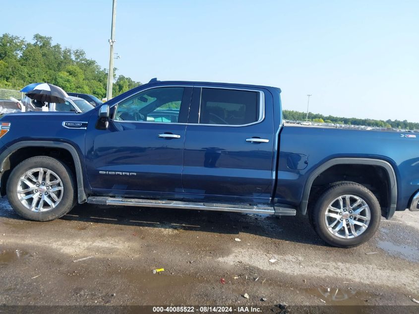 2019 GMC Sierra 1500 Slt VIN: 3GTU9DED7KG237903 Lot: 40085522