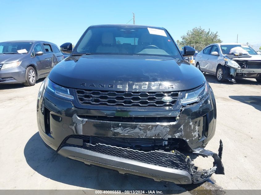 2022 Land Rover Range Rover Evoque S VIN: SALZJ2FX9NH177345 Lot: 40085558