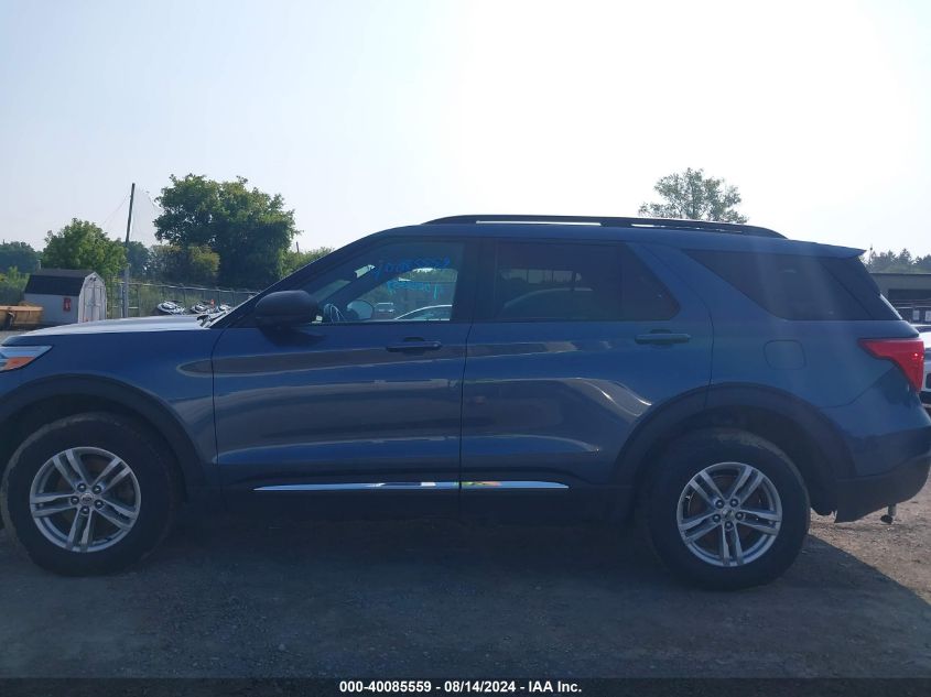 2020 Ford Explorer Xlt VIN: 1FMSK8DH0LGB40154 Lot: 40085559