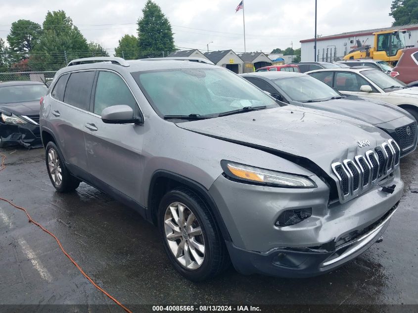 2016 Jeep Cherokee Limited VIN: 1C4PJLDB6GW216466 Lot: 40085565