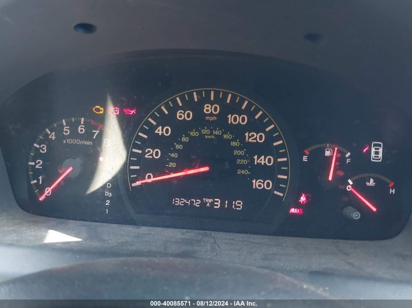 2005 Honda Accord 2.4 Lx VIN: 1HGCM56445A085825 Lot: 40085571