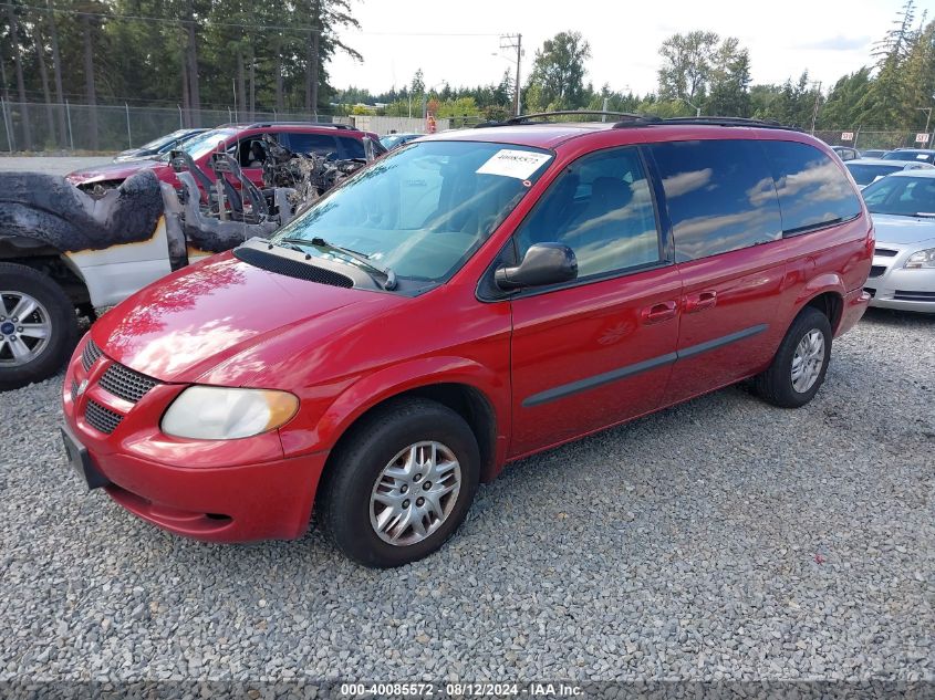 2003 Dodge Grand Caravan El VIN: 2D4GP343X3R161100 Lot: 40085572