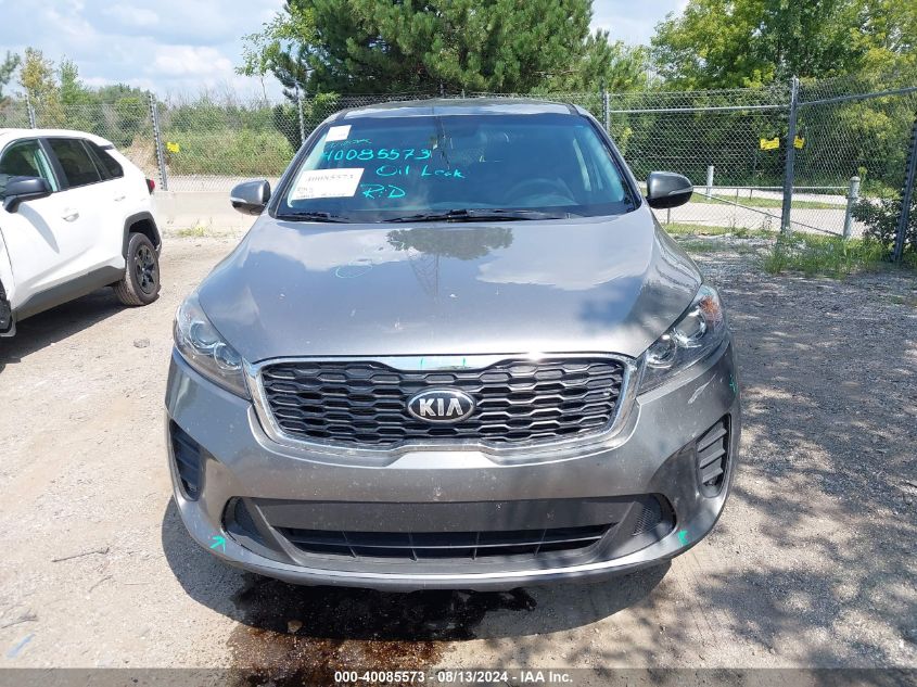 2019 Kia Sorento 3.3L Lx VIN: 5XYPGDA50KG441409 Lot: 40085573