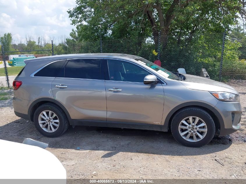 2019 Kia Sorento 3.3L Lx VIN: 5XYPGDA50KG441409 Lot: 40085573