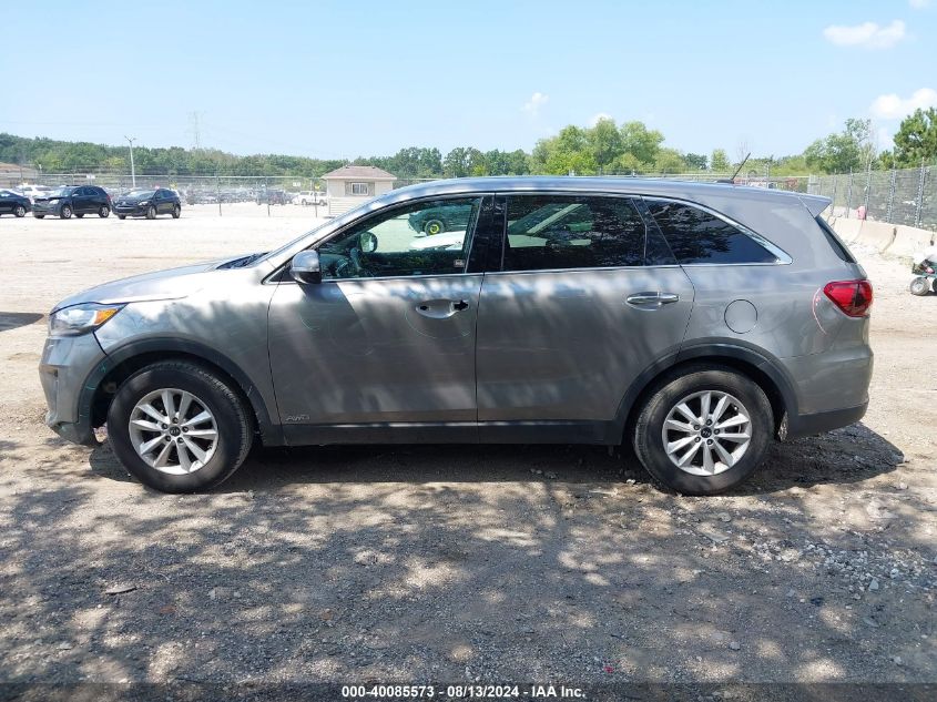 2019 Kia Sorento 3.3L Lx VIN: 5XYPGDA50KG441409 Lot: 40085573