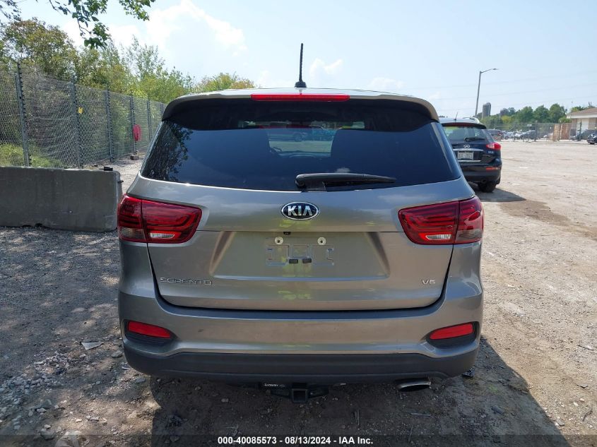 2019 Kia Sorento 3.3L Lx VIN: 5XYPGDA50KG441409 Lot: 40085573