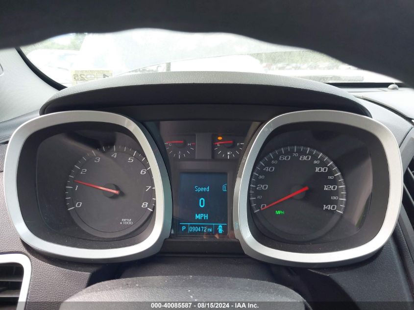 2012 Chevrolet Equinox Ls VIN: 2GNALBEK1C1316525 Lot: 40085587