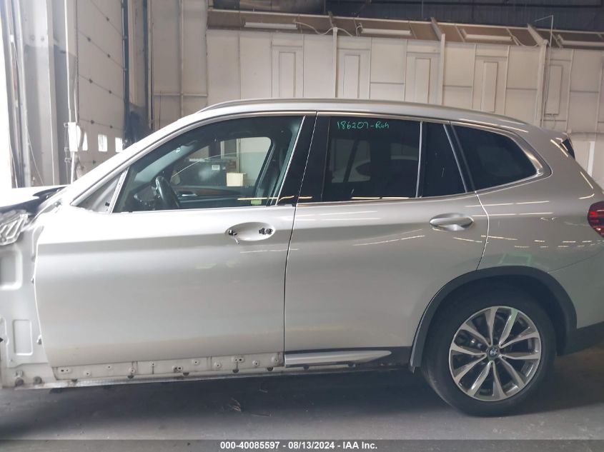 2018 BMW X3 xDrive30I VIN: 5UXTR9C55JLD90139 Lot: 40085597