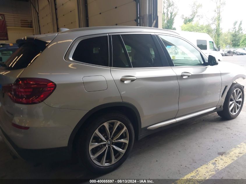 2018 BMW X3 xDrive30I VIN: 5UXTR9C55JLD90139 Lot: 40085597