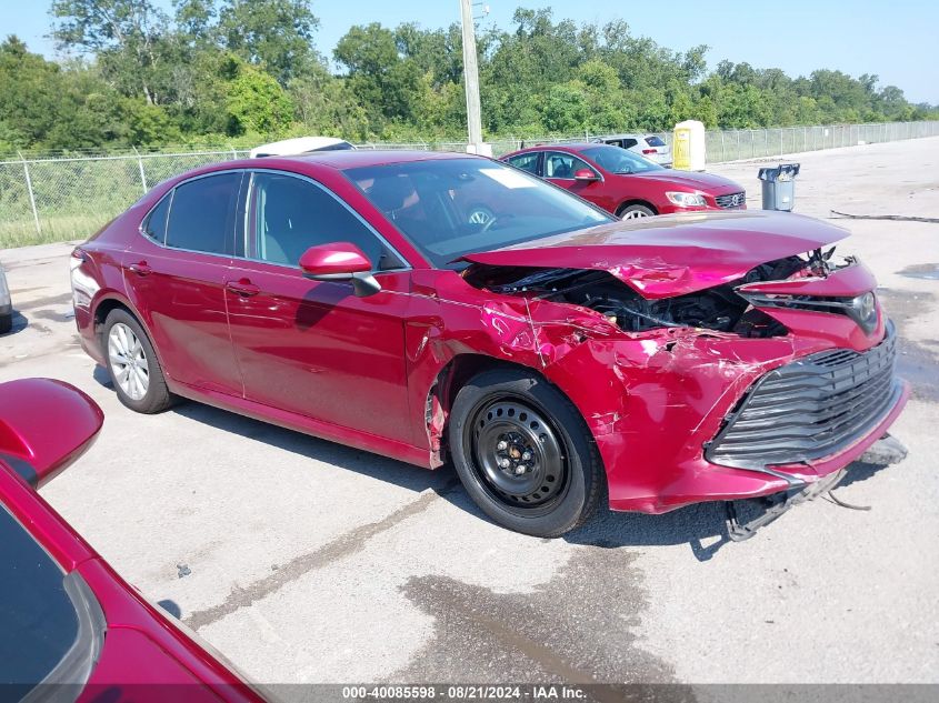 2019 Toyota Camry Le VIN: 4T1B11HK7KU821184 Lot: 40085598