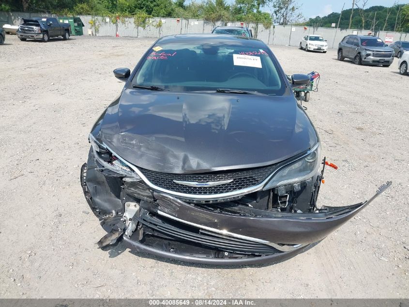 2016 Chrysler 200 Limited VIN: 1C3CCCAB9GN113890 Lot: 40085649