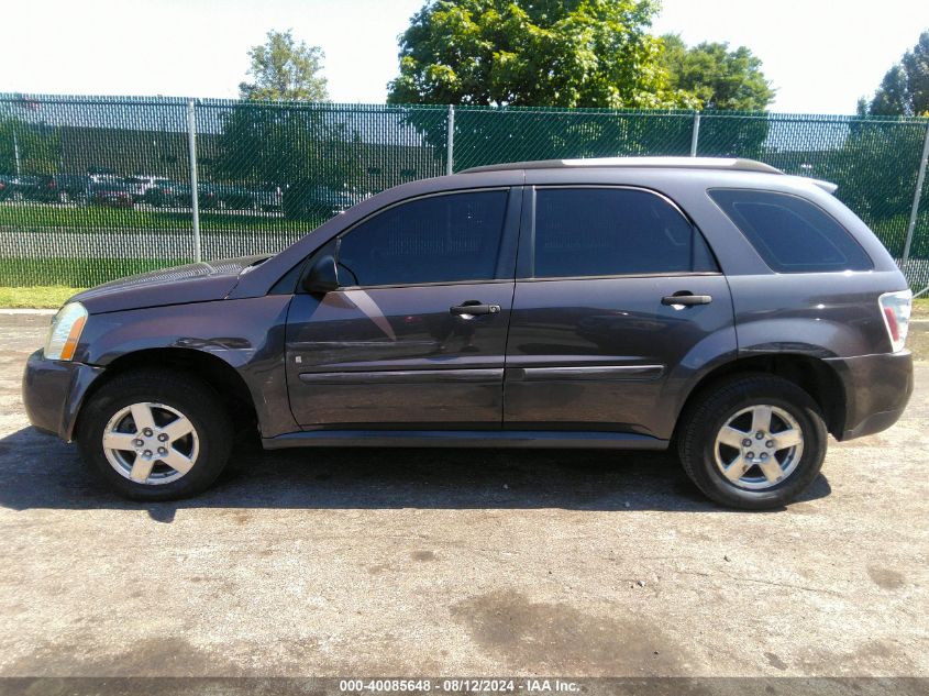 2007 Chevrolet Equinox Ls VIN: 2CNDL13F076041448 Lot: 40085648