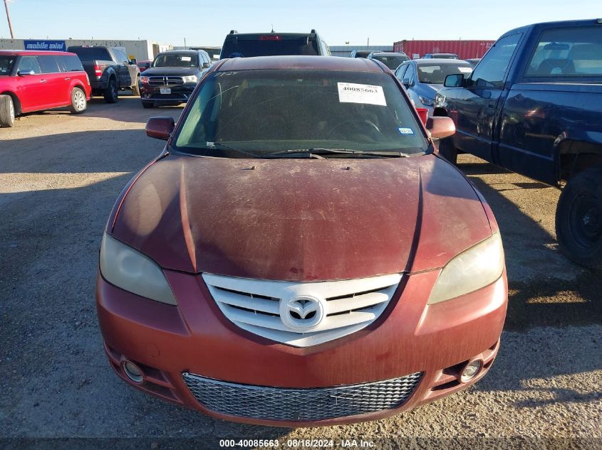 2006 Mazda Mazda3 S VIN: JM1BK323361460963 Lot: 40085663