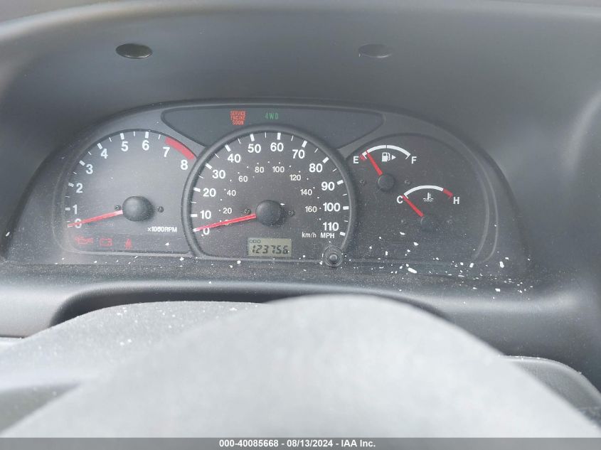 2004 Chevrolet Tracker Lt VIN: 2CNBJ634846914397 Lot: 40085668