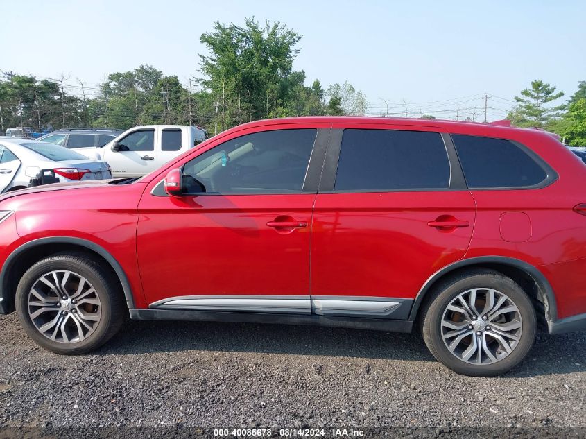 2017 Mitsubishi Outlander Se/Sel VIN: JA4AZ3A34HZ038160 Lot: 40085678