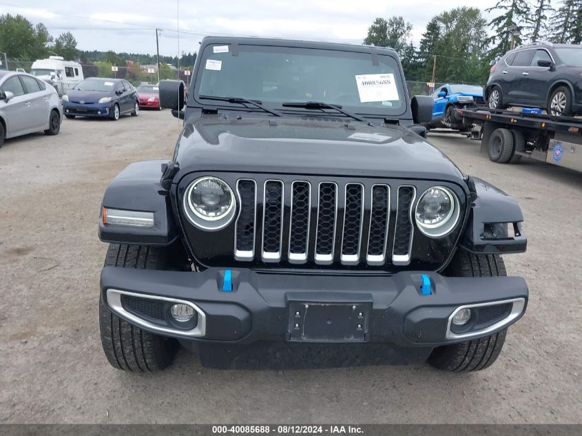 2023 Jeep Wrangler 4Xe Sahara 4X4 VIN: 1C4JJXP62PW699076 Lot: 40085688