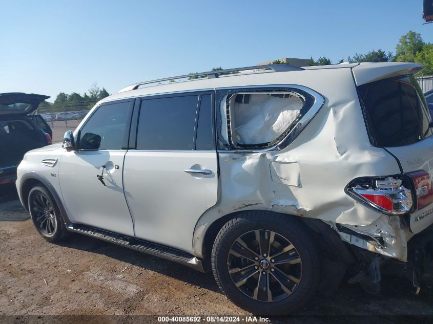 2017 Nissan Armada Platinum VIN: JN8AY2ND5H9011222 Lot: 40085692