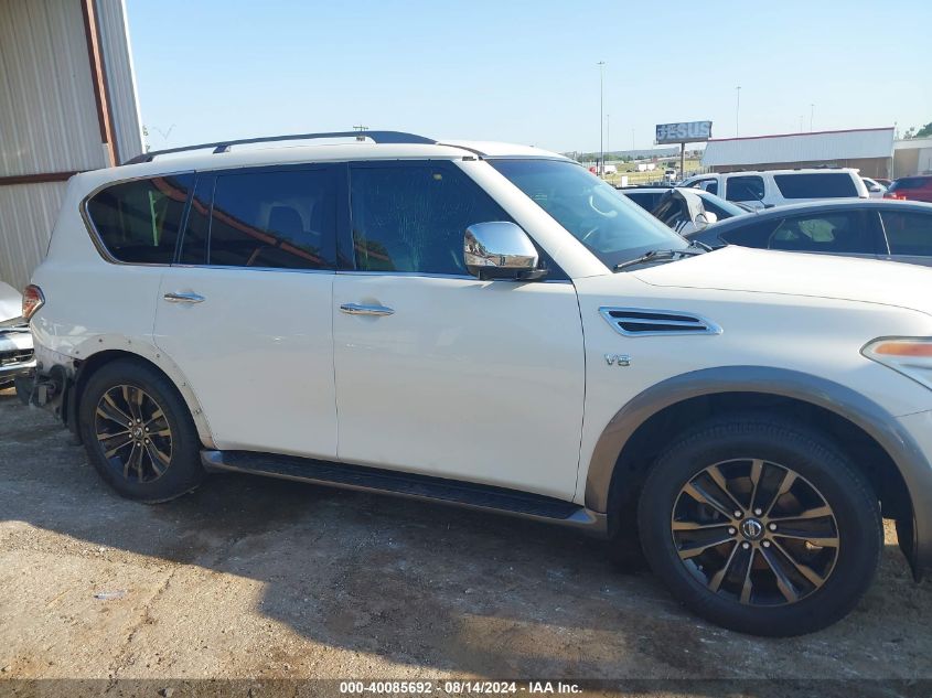 2017 Nissan Armada Platinum VIN: JN8AY2ND5H9011222 Lot: 40085692