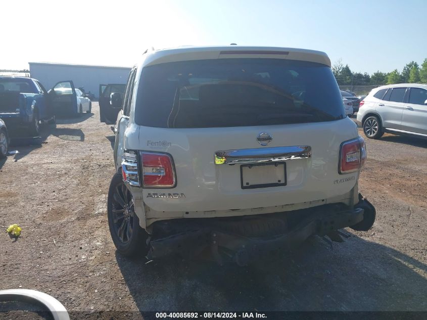 2017 Nissan Armada Platinum VIN: JN8AY2ND5H9011222 Lot: 40085692