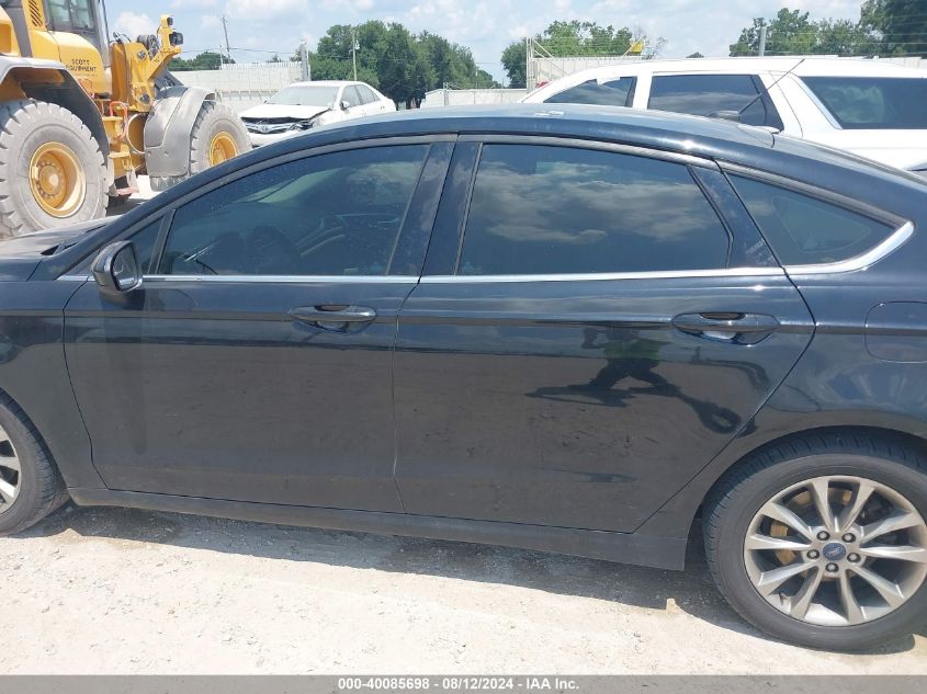 2017 FORD FUSION SE - 3FA6P0H77HR410786