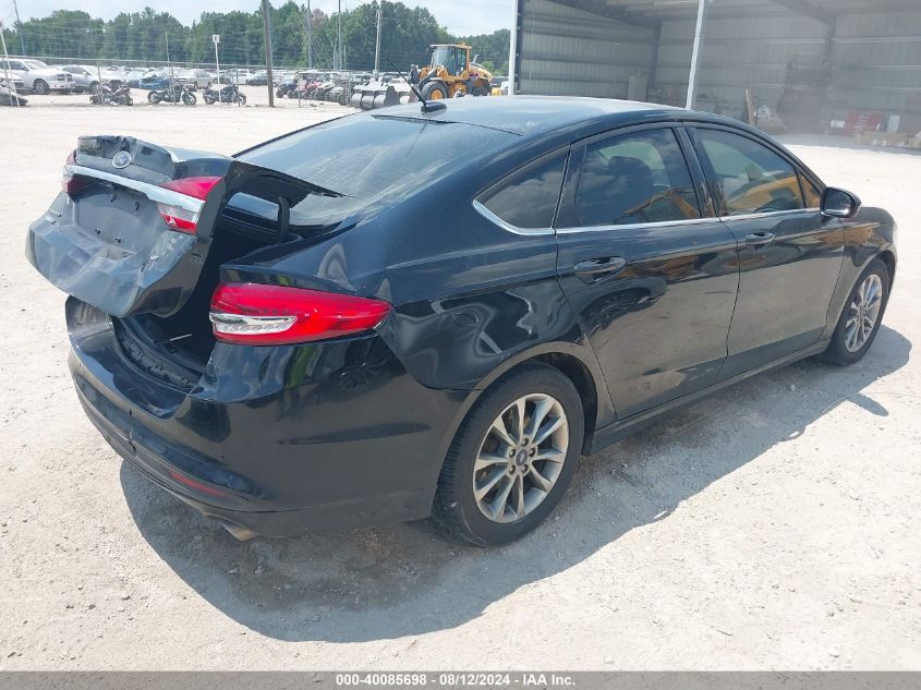 2017 FORD FUSION SE - 3FA6P0H77HR410786