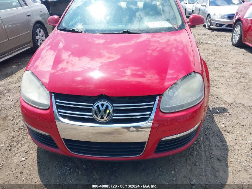 2008 Volkswagen Jetta Se/Sel VIN: 3VWRM71K48M198088 Lot: 40085729